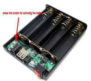 2A Output 5V Mobile Power USB Battery Charger 18650 Box  