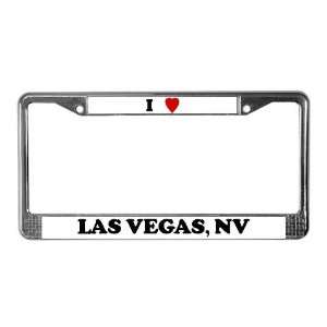Love Las Vegas Love License Plate Frame by   