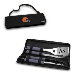  Picnic Time Cleveland Browns Metro BBQ Tote with Tools 