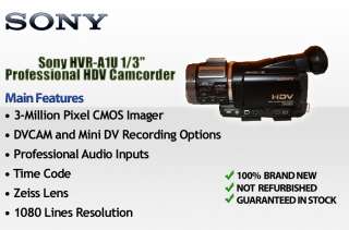   HVR A1U 1/3 Professional HDV HVRA1U Camcorder 027242687004  