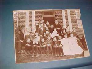   1900s Family Photo 6x8 West Virginia area Homestead People Kids