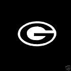 Green Bay Packers Emblem White ♥ Vinyl Car Window Sticker football 