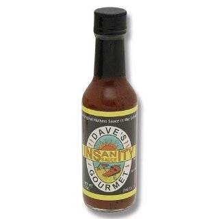 Daves Ghost Pepper Naga Jolokia Hot Sauce 5oz  Grocery 