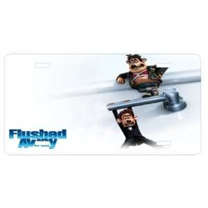  Flushed Away License Plate Sign 6 x 12 New Quality 