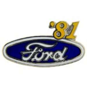 Ford 81 Logo Pin 1 Arts, Crafts & Sewing