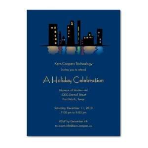 Corporate Holiday Party Invitations   Festive Waterfront 