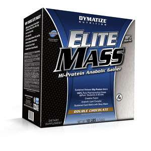 Dymatize Elite Mass Double Chocolate 10lb Weight Gainer  