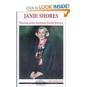  Janie Shores   Trailblazing Supreme Court Justice (Alabama 