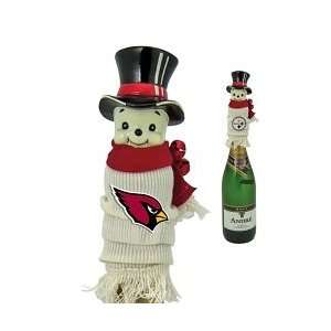  Arizona Cardinals Bottle Cover Snowman 