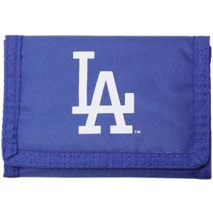   Dodgers Royal Blue Rampart Nylon Tri Fold Wallet