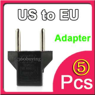 5x US USA To Europe EU Euro Travel Charger Power Plug Adapter 