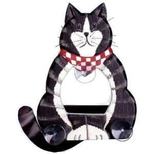  Bobbo Window Feeder Cat Body Black/White Sports 