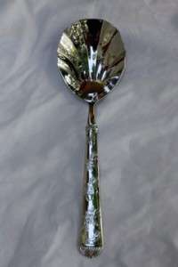 Reed & Barton Palace Orchard Scalloped Serving Spoon  