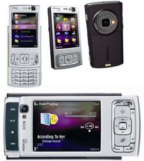 New Nokia N95   Silver (Unlocked) Smartphone Wi Fi 5MP 3G Symbian OS 9 