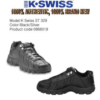 SWISS SHOES ST 329 BLACK All SIZE MEN US 6.5~14  