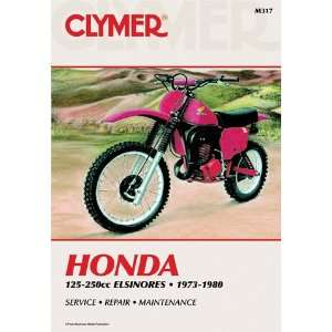  Clymer Manual Hon Elsinores 125 250cc 73 80 Automotive