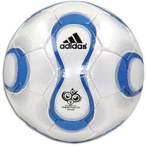adidas WC06 MB Club NFHS Soccer Ball ( White/Dark Silver )  