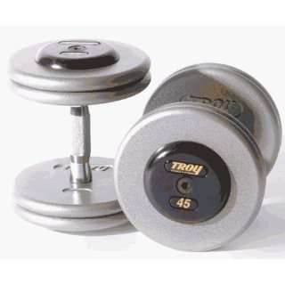  Troy Barbell HFDC 005 050R Pro Style Fix Dumbbell Set With 