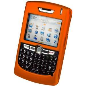  Cellet BlackBerry 8800/8830 Orange Rubberized Proguard Cases 