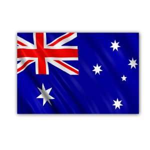 Australian Flag Bumper Sticker Decal