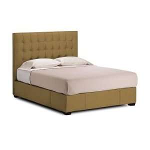  Williams Sonoma Home Fairfax Bed, Queen, Faux Suede, Camel 