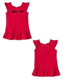 NWT Gymboree sz 3T POPPY LOVE Denim Skirt Dog Shirt Red Tunic  