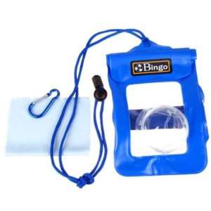 New Underwater Blue Digital Camera Waterproof Case Bag  