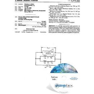  NEW Patent CD for WEAK LINK SUPERCURRENT PULSE GENERATORS 