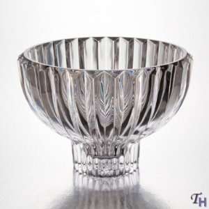   Crystal Fire and Ice Salad Bowl or Centerpiece Bowl