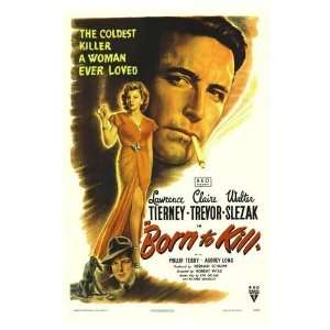 Born To Kill Movie Poster, 11 x 17 (1947) 