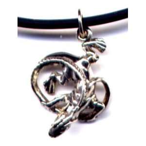  9 Black Iguana Ankle Bracelet Sterling Silver Jewelry 