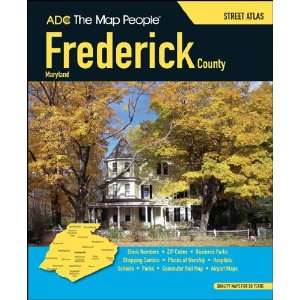   Map People 308524 Frederick County, MD Street Atlas