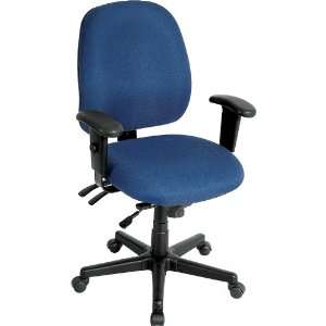  Eurotech 4x4 Mid Back Multifunction Navy Fabric Task Chair 