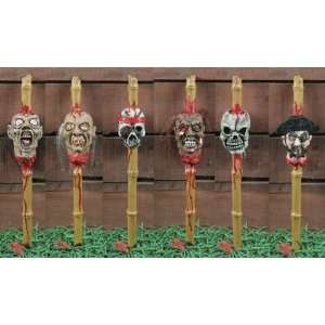  Small Heads on Stakes Toys & Games