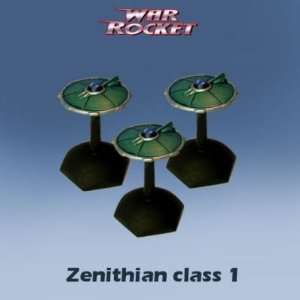  War Rocket Zenithian Class 1 (pack of 3) Toys & Games