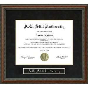  A.T. Still University (ATSU) Diploma Frame Sports 