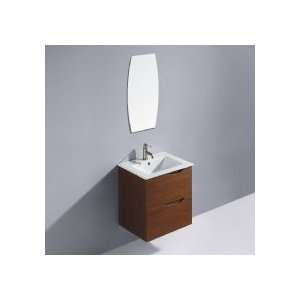Vigo Industries 24 Single Bathroom Vanity W/ Mirror VG09037118K Wenge