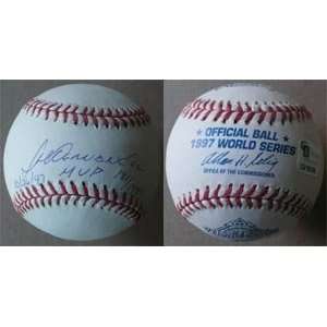   Memorabilia Signed 1997 World Series Baseball