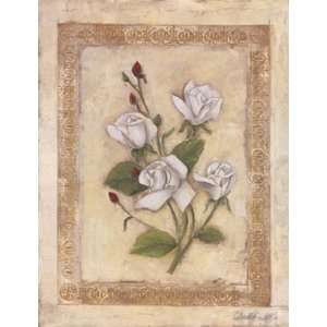 Rosas Blancas ll by Celeste Peters 13x17 