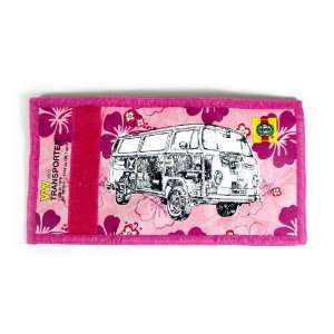  VW CAMPER Transporter WALLET   PINK