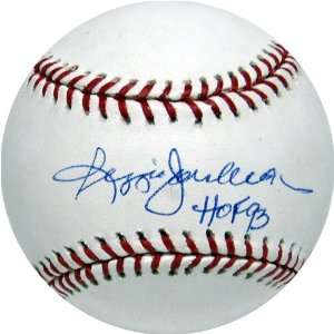  Reggie Jackson Autographed Ball   with HOF Inscription 