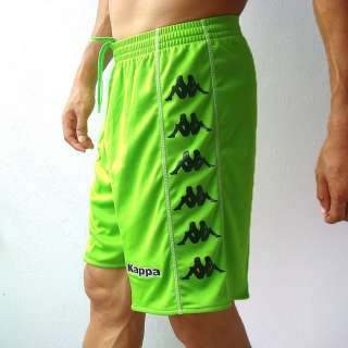KAPPA Mens Football Soccer Jersey Shorts Green M L XL  