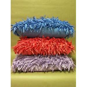  CHARTER CLUB Frayed Jersey Decorative Pillow, Purple 