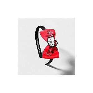  Hello Kitty Red & Black Bow headband ships w/FREE Gift 