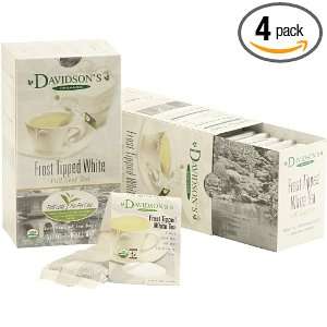 Davidsons Tea Frost Tipped White, Full Leaf Tea, Organic & Fair Trade 