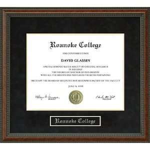  Roanoke College Diploma Frame