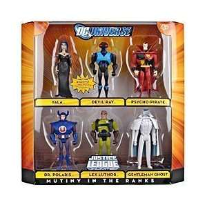   DC Universe Mutiny in the Ranks Action Figure Set 6 Pc Toys & Games