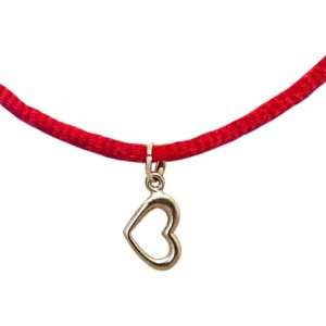 Kabbalah Red String Bracelet with Sterling Silver Open 