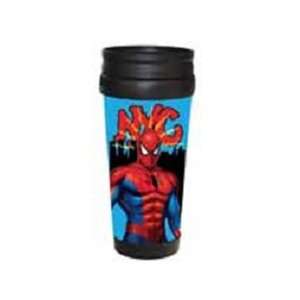  Spider Man NYC 16oz. Plastic Travel Mug Toys & Games