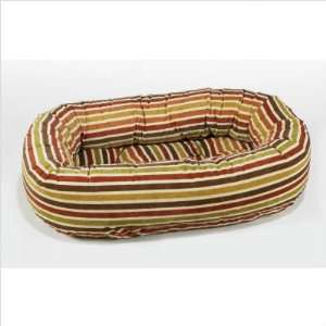 Bowsers Donut Bed   X Donut Dog Bed in Salsa Stripe Size Medium (35 